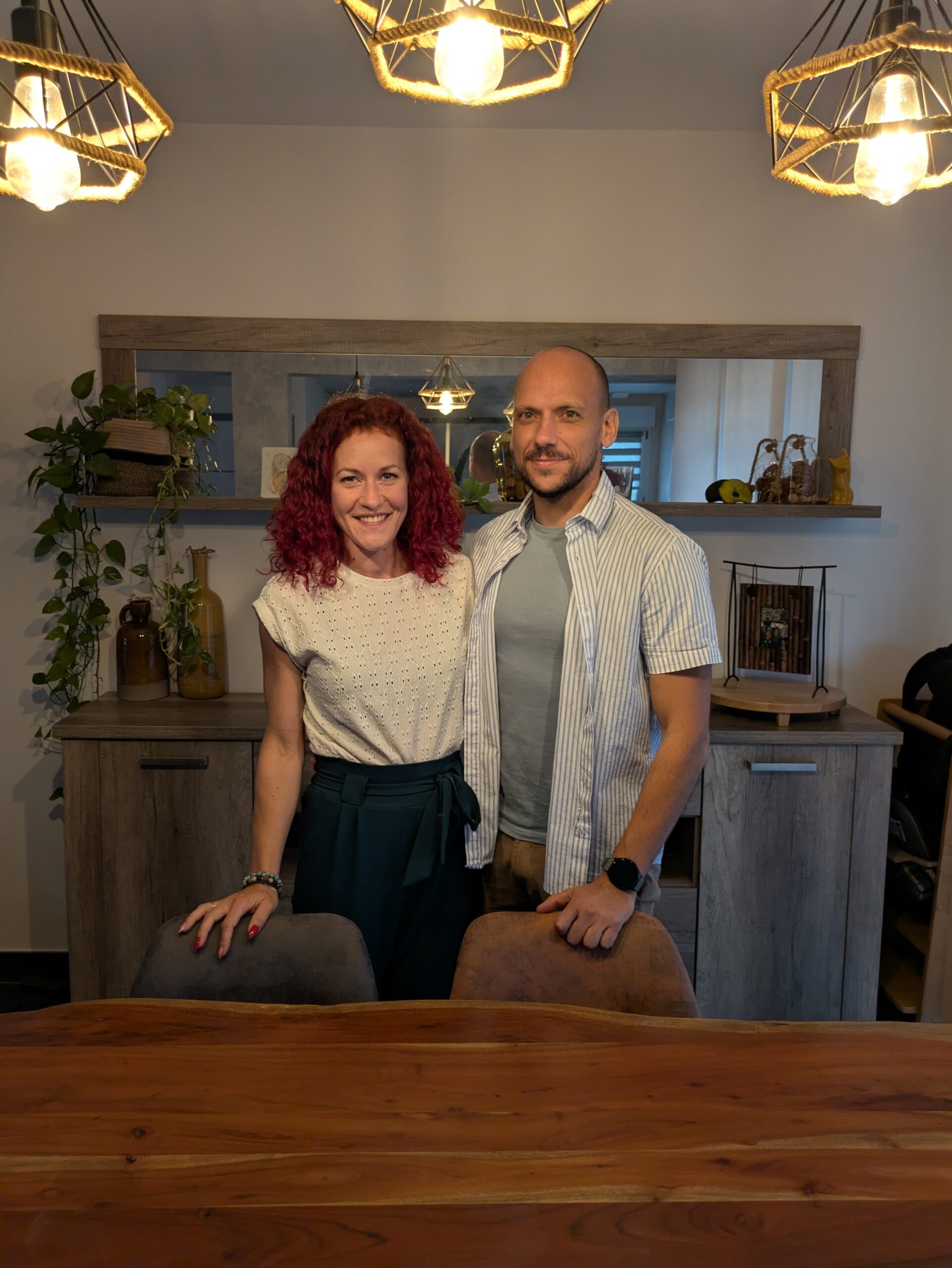 Portrait du mois de décembre : Laura et Aurélien, la passion des décorations personnalisées