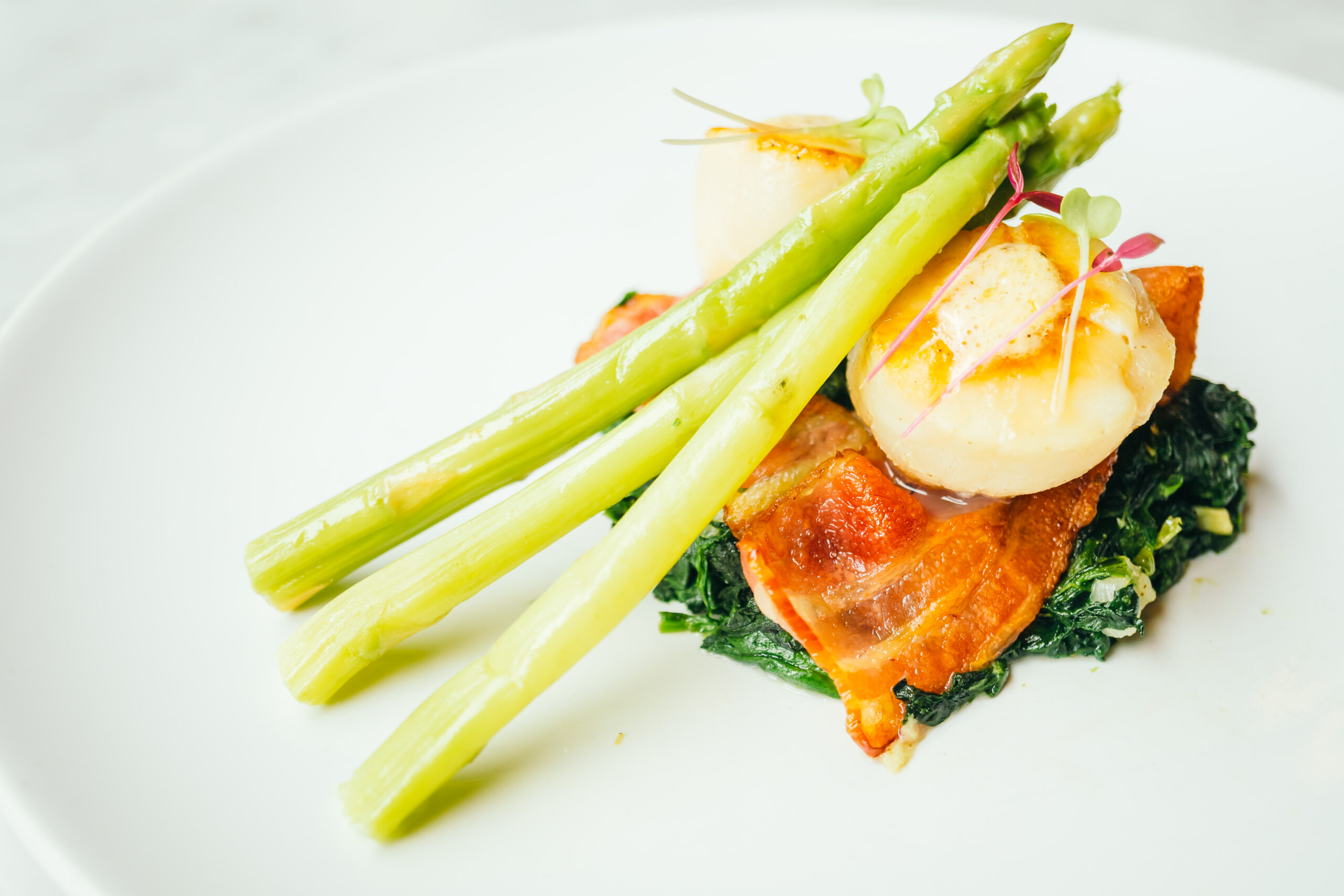 Repas d'asperges