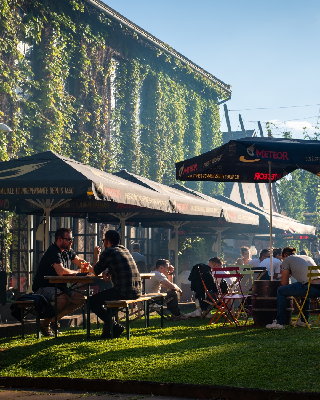 Cet été, profitez des Biergarten de la Villa Meteor avant sa fermeture temporaire